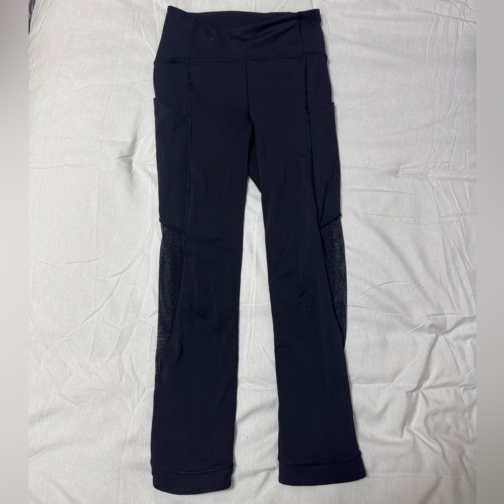 Lululemon Cropped Black Athletic Leggings